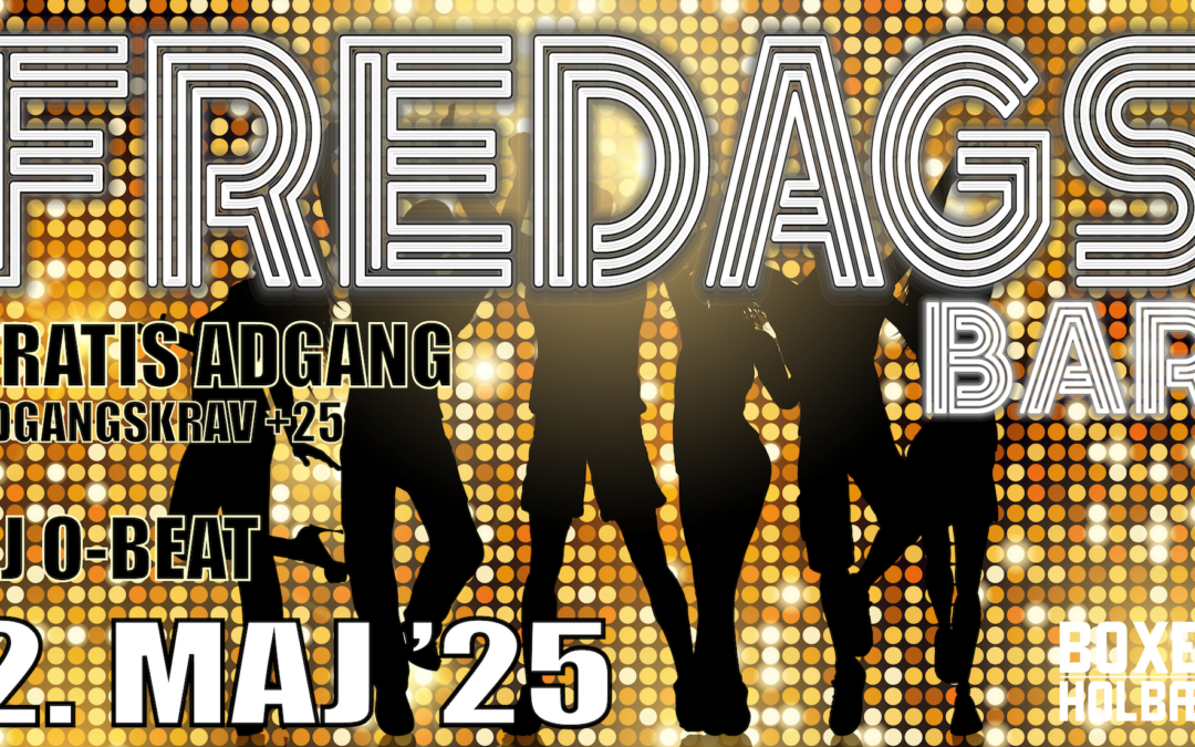 2. maj – Fredagsbar i BOXEN